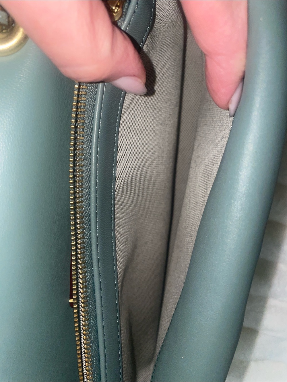 New Sage Coach Quilted Tabby 26 - Picture 11 of 13